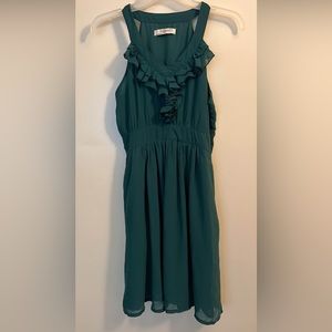 Green Romy dress w/pockets 💚